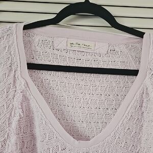 We The Free Light Purple Knit Top